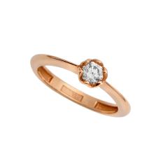 Zlatni prsten sa cirkonom